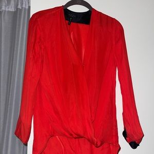 Rag & Bone Red blouse